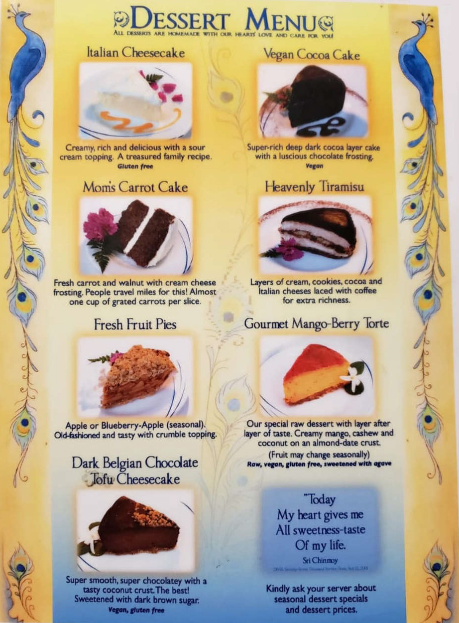 desserts